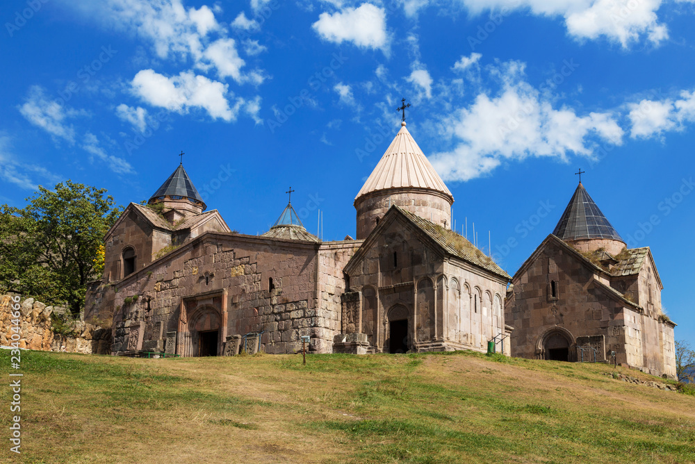 Goshavank-Armenian medieval monastery complex XII-XIII centuries in the village of Gosh in Armenia.