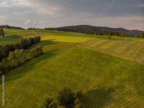 Grüne Wiesen - Luftaufnahme © EinBlick
