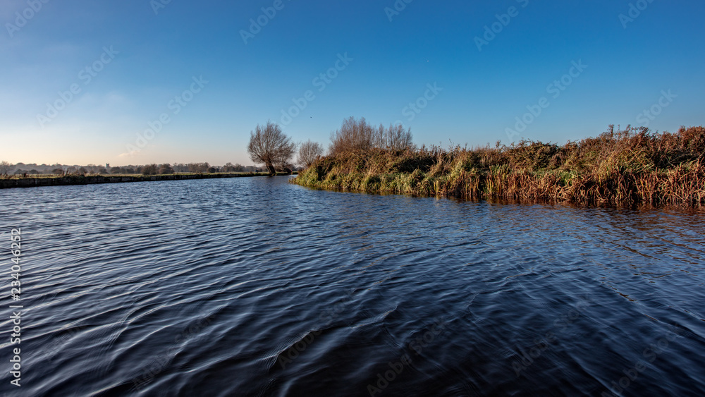 lake in winter