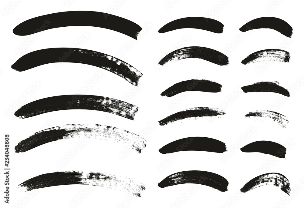 Calligraphy Paint Brush Curved Lines High Detail Abstract Vector Background Set 84 Calligraphy Paint Brush Curved Lines High Detail Abstract Vector Background Set 84