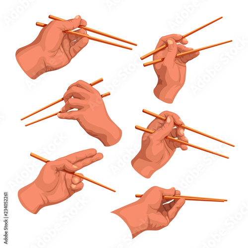 hand chopsticks set