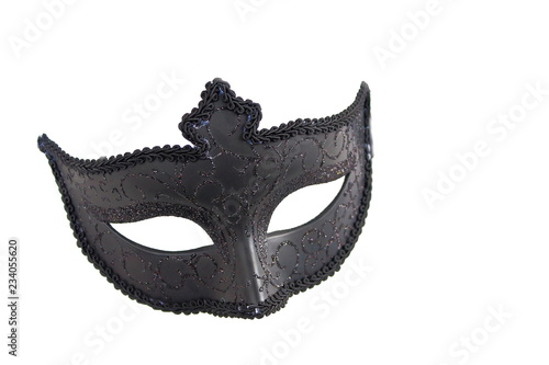 Black vintage Venice carnival isolated mask © Наталия Чубакова
