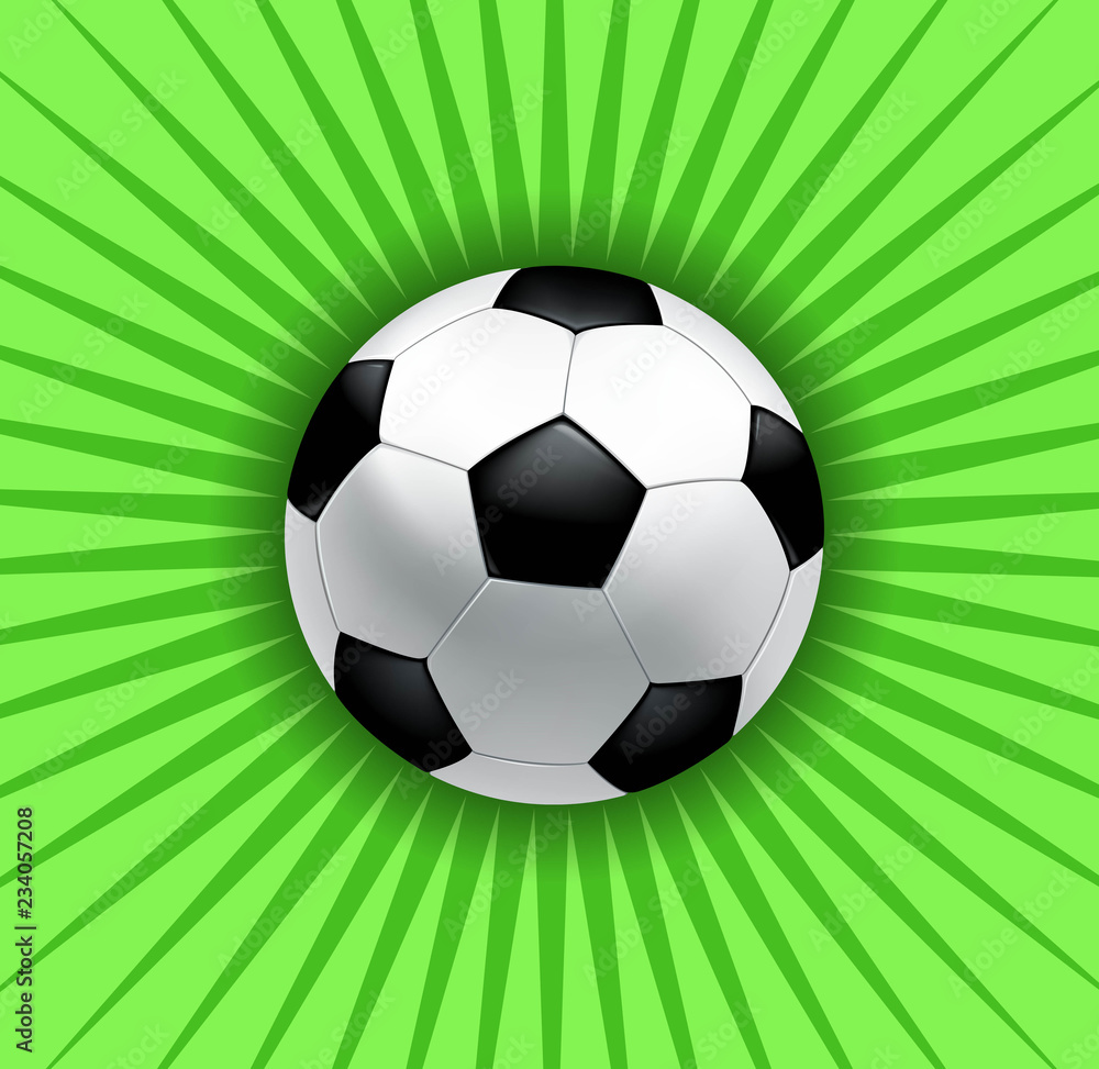 Naklejka premium soccer ball icon