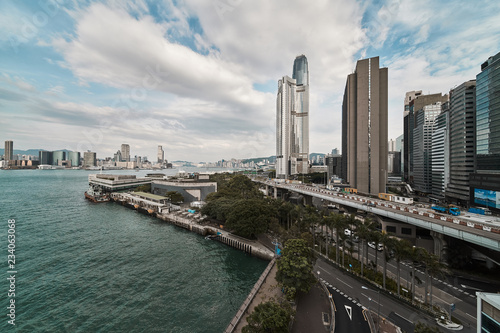 Hong Kong city skyline © Dongkui