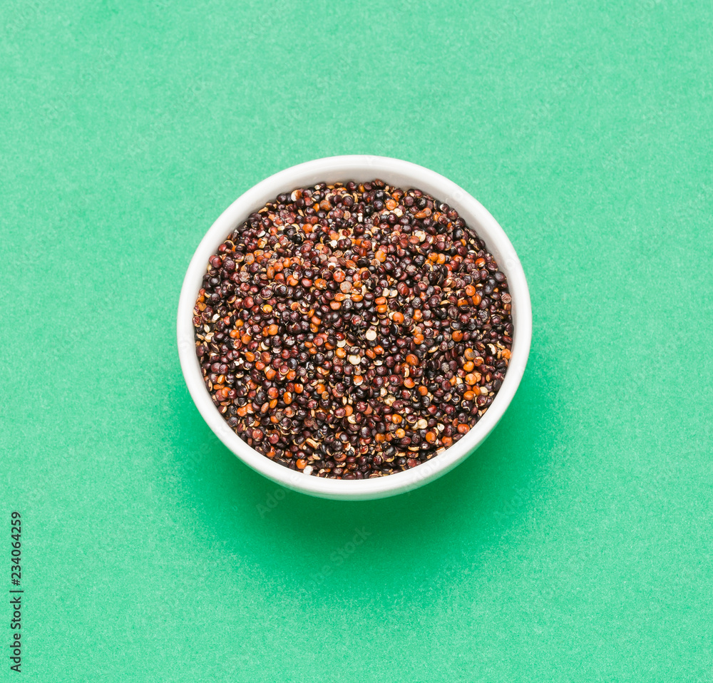 Seeds of black quinoa - Chenopodium quinoa Seeds of black quinoa - Chenopodium quinoa