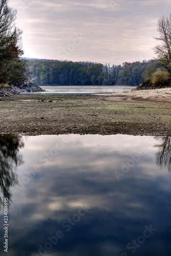 River reflection