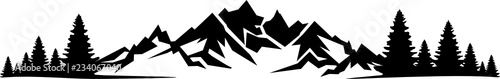 Landscape Mountains Forest