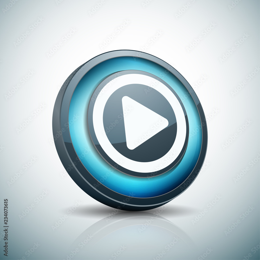 Play Button illustration Play Button illustration