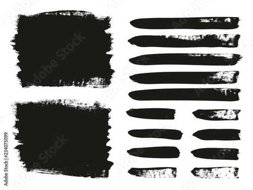Calligraphy Paint Brush Background & Lines Mix High Detail Abstract Vector Background Set 93
