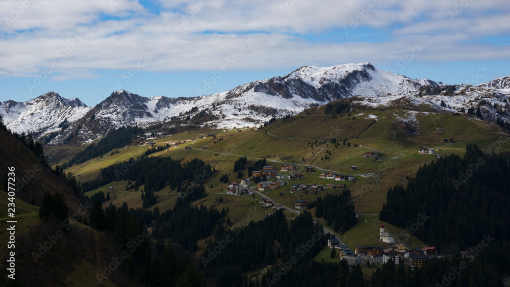 Damüls im Herbst