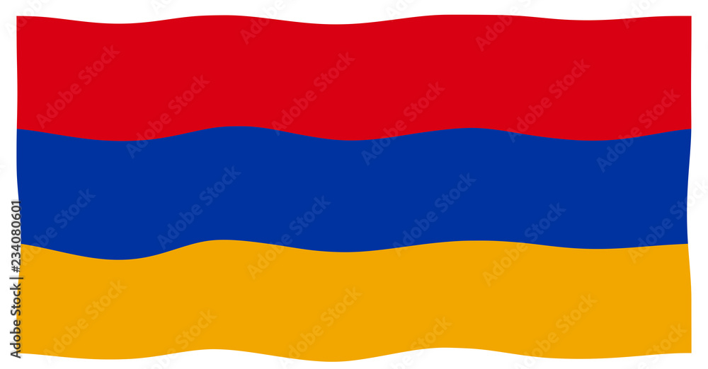 Fototapeta premium Armenia Flag