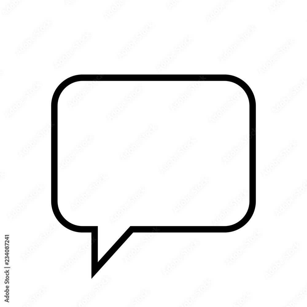 Chat Icon. Speech Bubble Sign. Conversation, Communications Symbol. Chat Icon. Speech Bubble Sign. Conversation, Communications Symbol.
