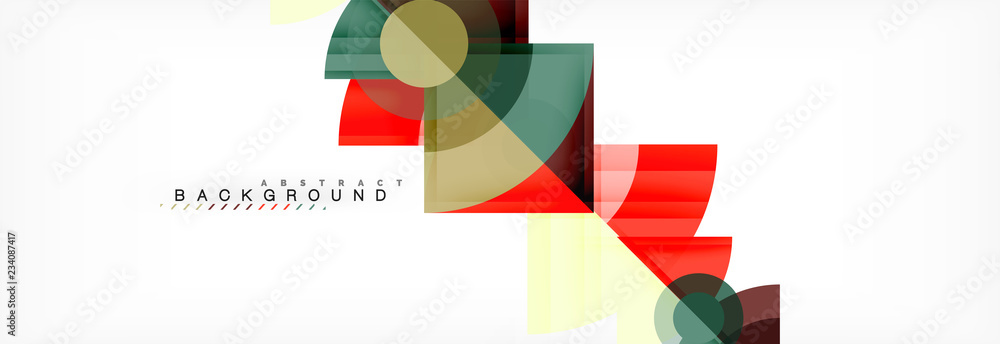 Modern geometric abstract background Modern geometric abstract background
