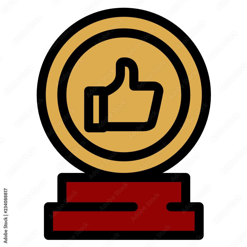 Obraz premium Sport Game Golden Challenge Award. Red Ribbon. Isolated. Olive Branch.