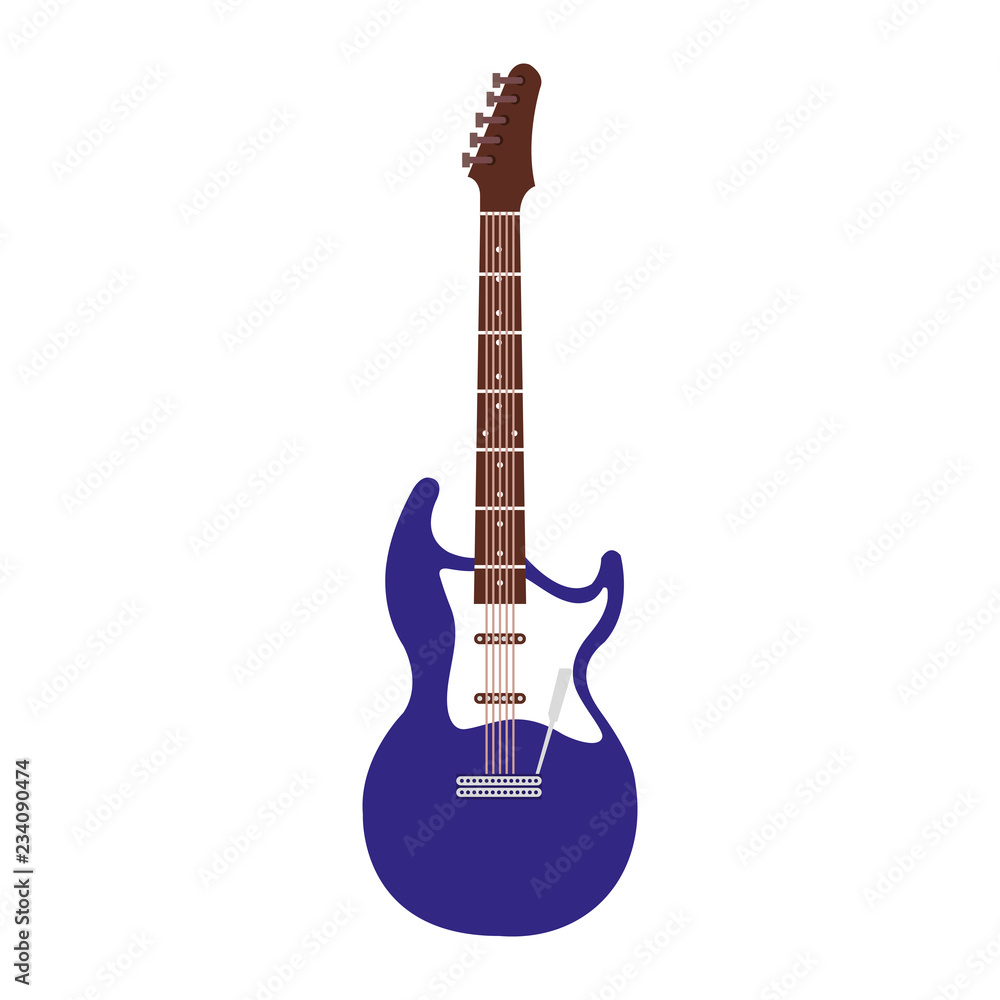 electric guitar instrument icon