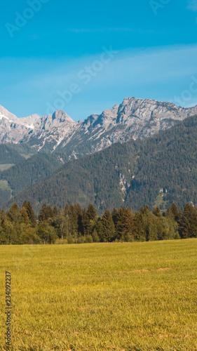 Smartphone HD wallpaper of beautiful alpine landscape at Leogang - Salzburg - Austria