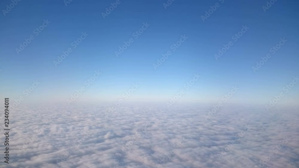Wide Cloudscape of skies from a plane Wide Cloudscape of skies from a plane