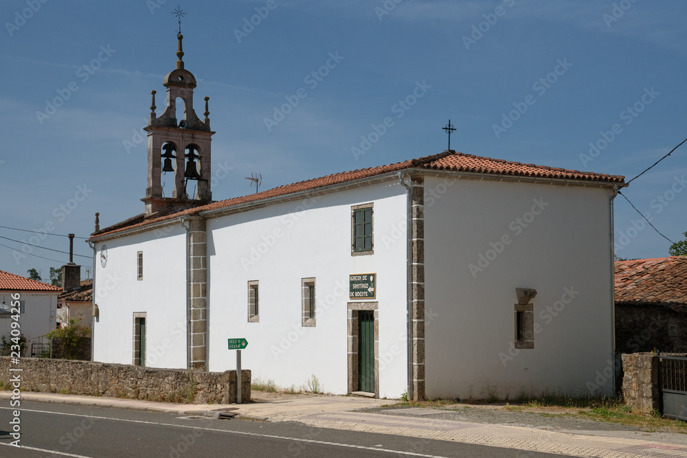 Boente, Camino de Santiago trail, Galicia, Spain