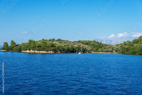 Beautiful Lefkada island. Greece.