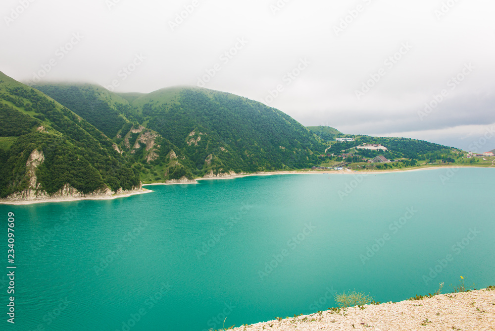 Chechnya, Ichkeria, lake Kezenoyam