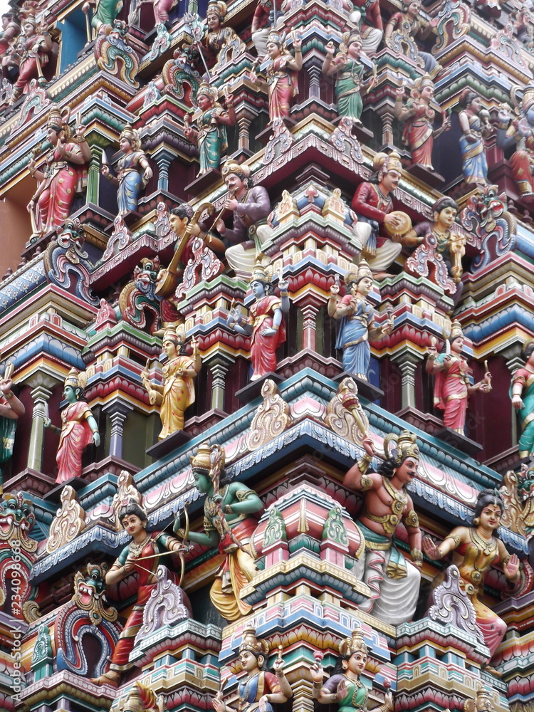 Obraz premium temple hindou