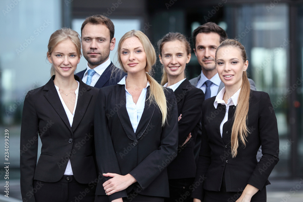 Successful businesspeople team Successful businesspeople team