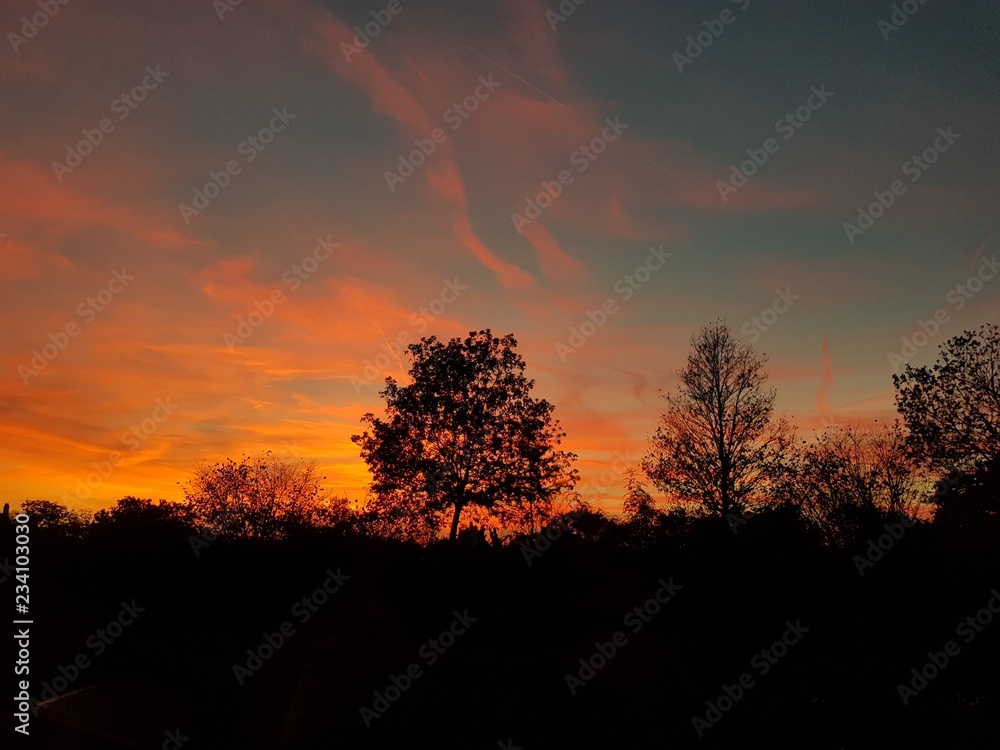 Obraz premium Abendröte