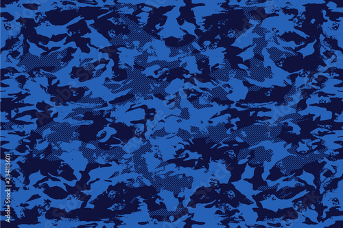 Seamless Trashy Camouflage Pattern
