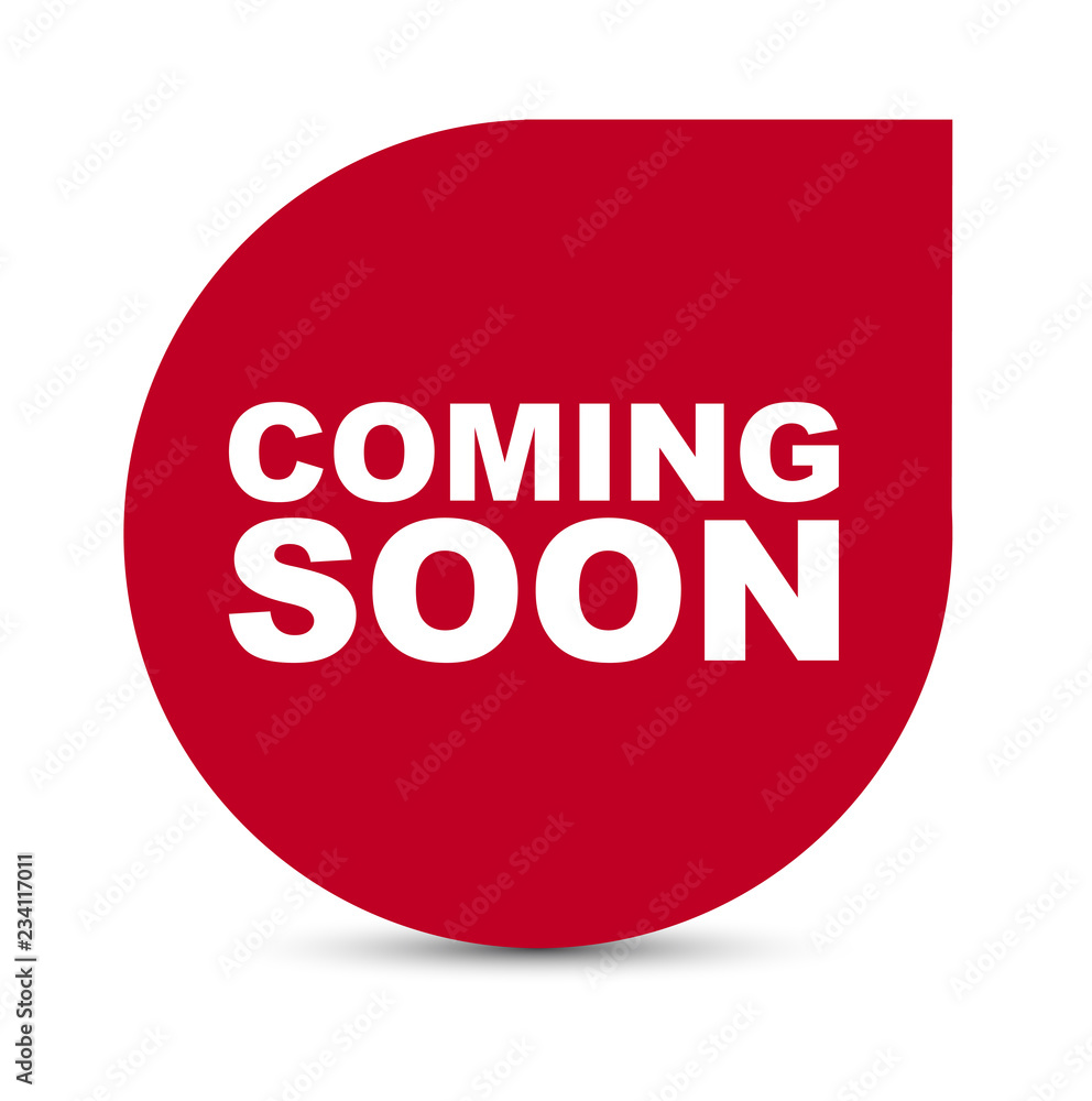 red vector banner coming soon red vector banner coming soon