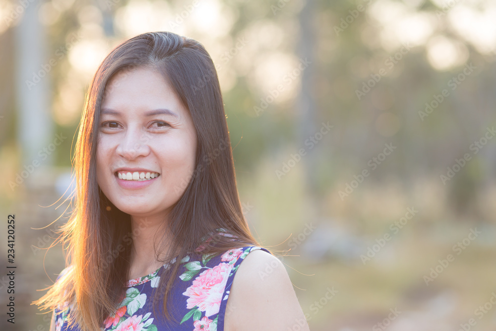 portrait of young cheerful asian woman, portrait of young cheerful asian woman,