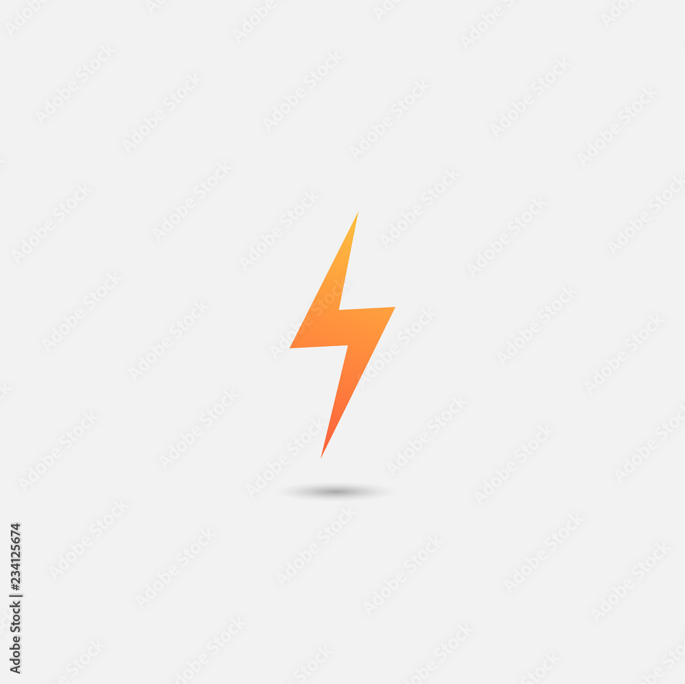 Flash lighting icon Flash lighting icon