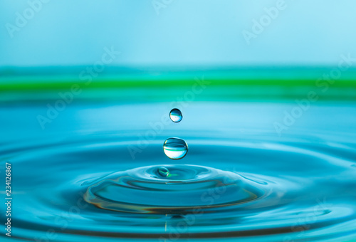 water drop splash