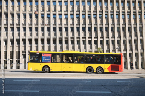 Copenhagen, Denmark - October 10, 2018 : View of the Ministry of Foreign Affair  building