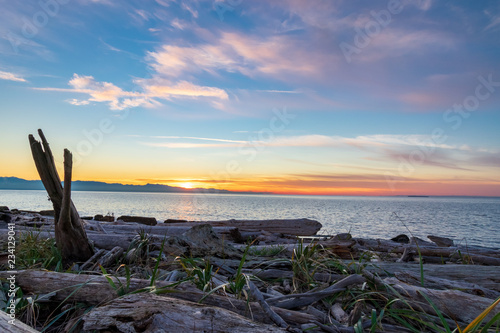 Whidbey Island Sunset photo
