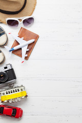 Travel vacation background concept