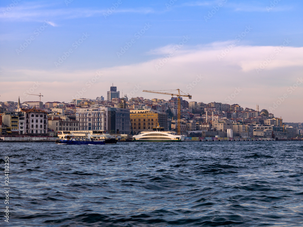 Naklejka premium Istanbul Bosphorus
