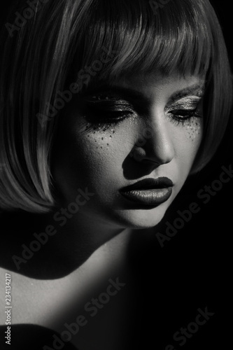 Wallpaper Mural Portrait of beautiful young woman Torontodigital.ca