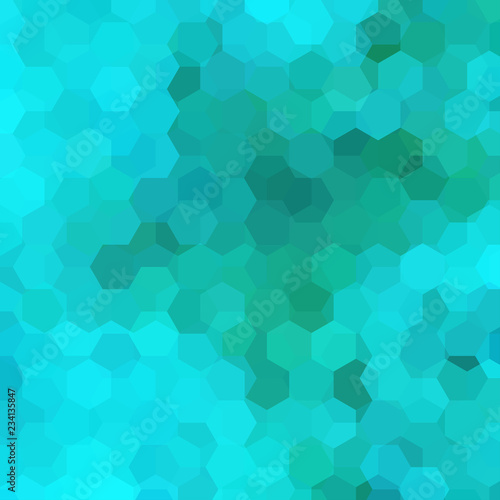 Background of green, blue geometric shapes. Mosaic pattern. Vector EPS 10. Vector illustration