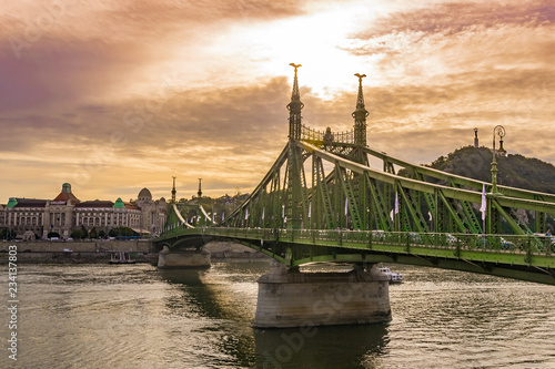Canvas Print Liberty Bridge (Budapest)