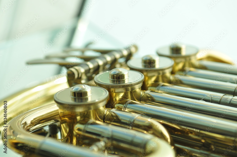 Obraz premium Blechblasinstrument