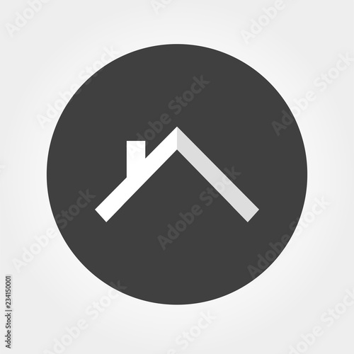 Roof of the house, roof vector icon