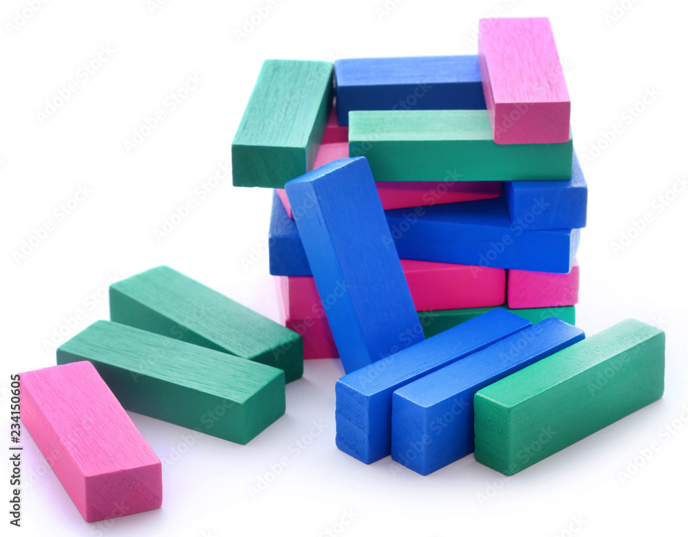 Fototapeta premium Jenga building