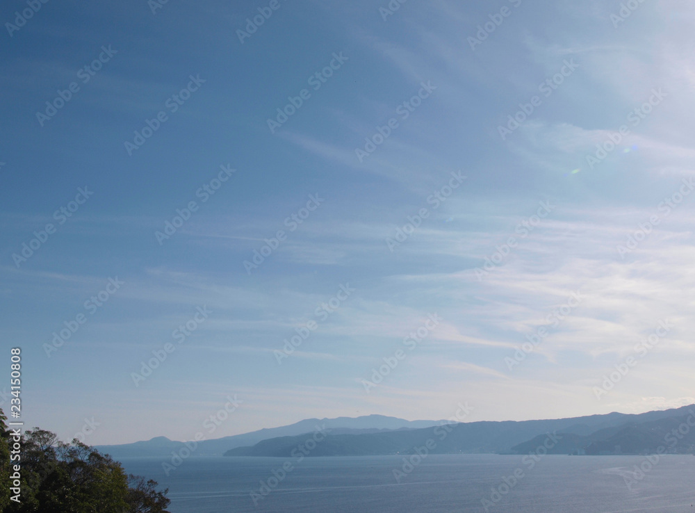 Obraz premium 真鶴から伊豆半島