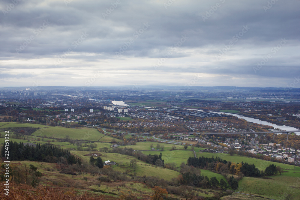 The Clyde Valley on a winter morning 