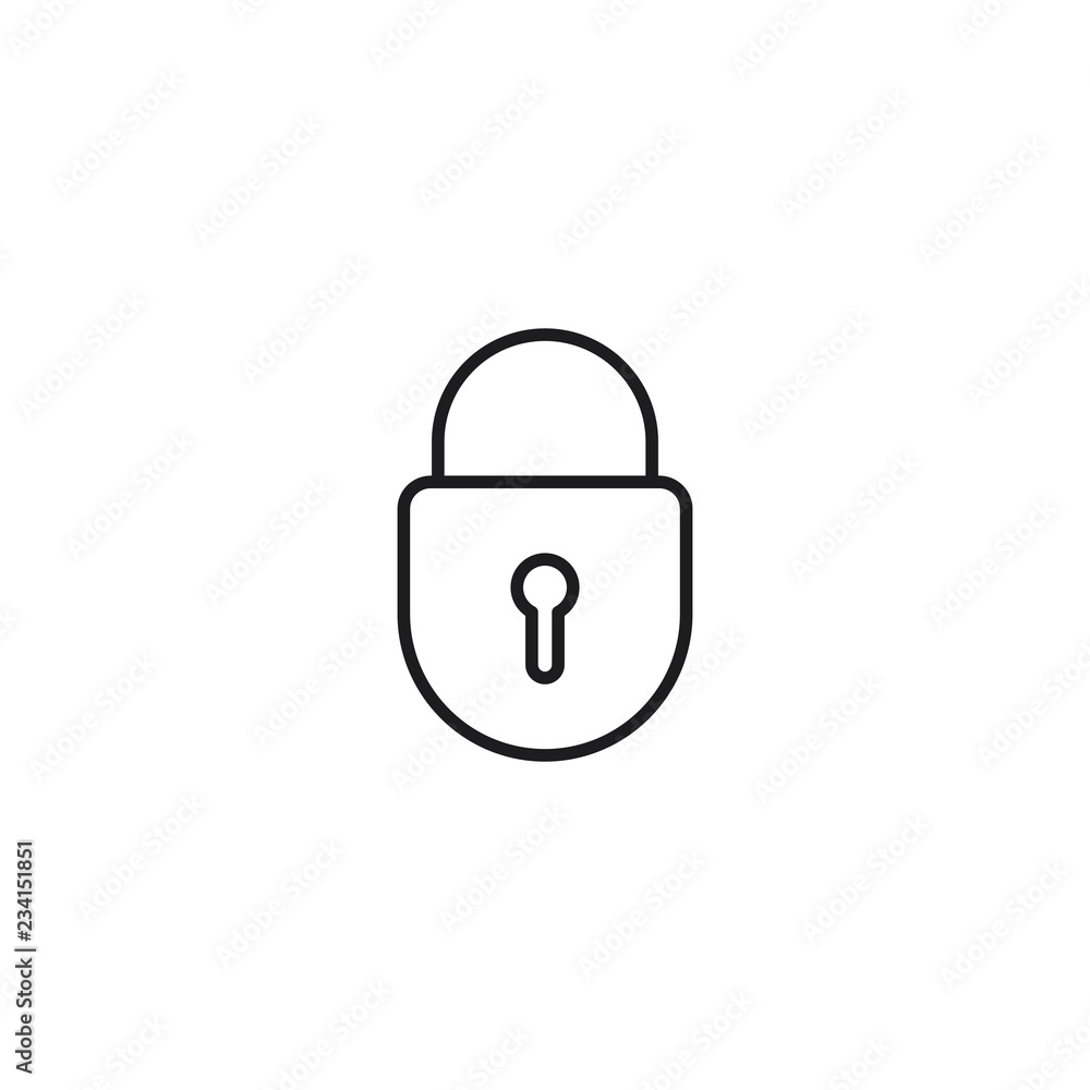 marketplace line icon on white background marketplace line icon on white background
