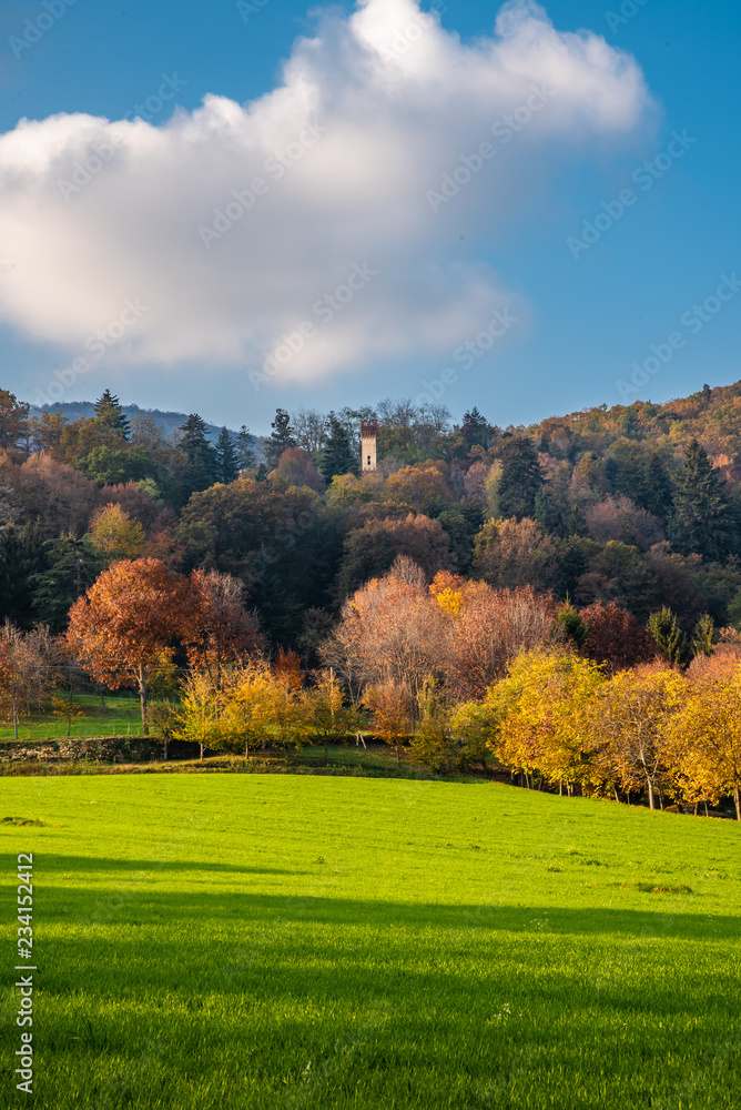 Autunno a Busca, Cuneo