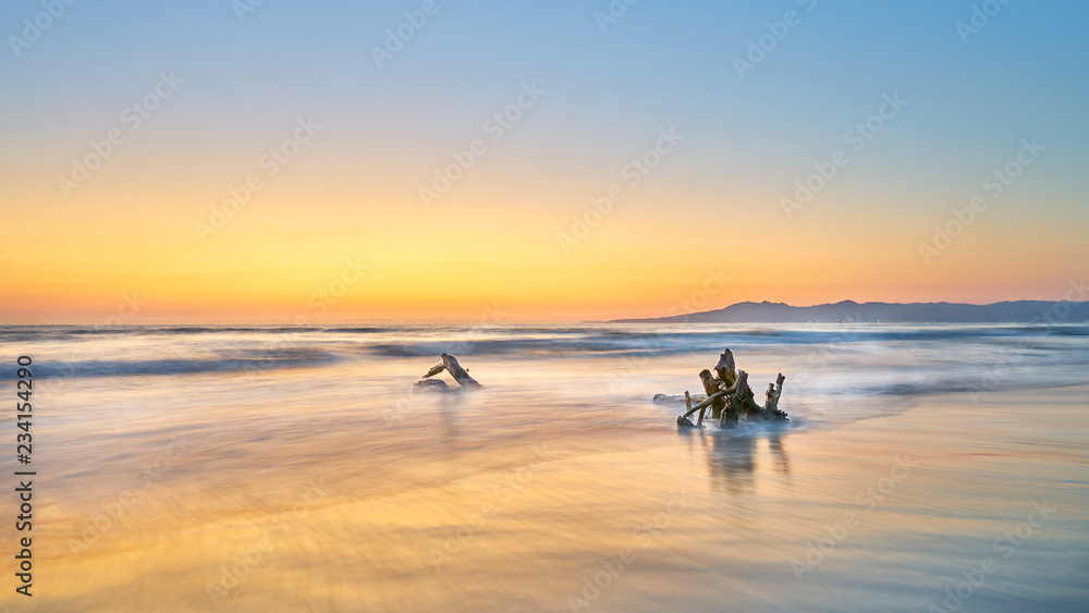 Sunset at the Beach in Puerto Vallarta, Mexico