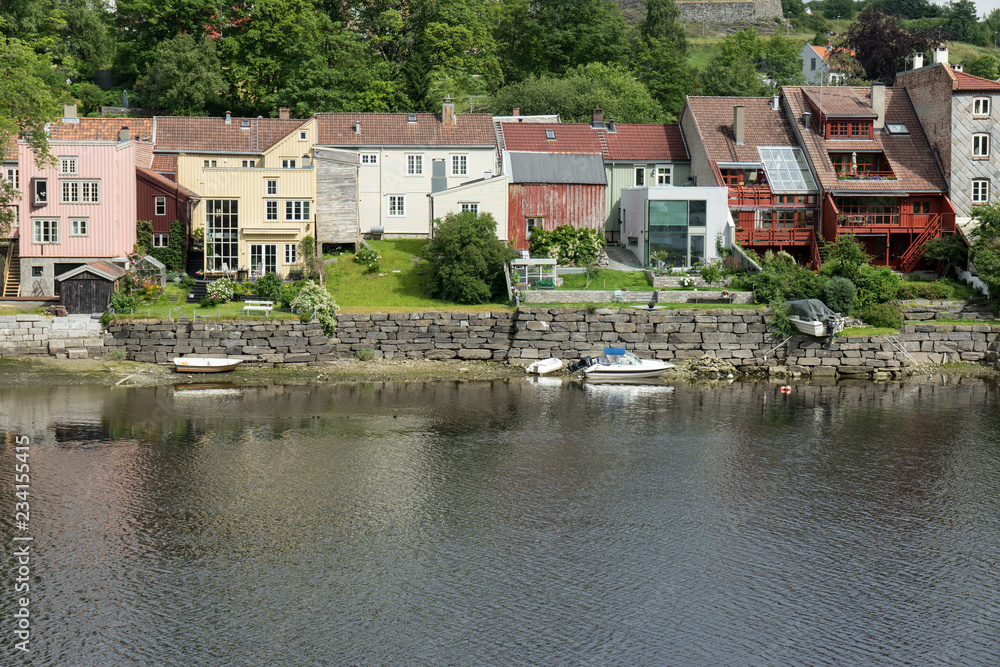 Altstadt Bakklandet in Trondheim Altstadt Bakklandet in Trondheim