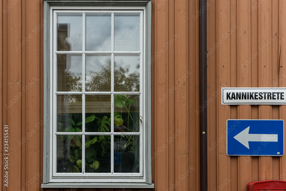 Fototapeta premium Altstadt Bakklandet in Trondheim