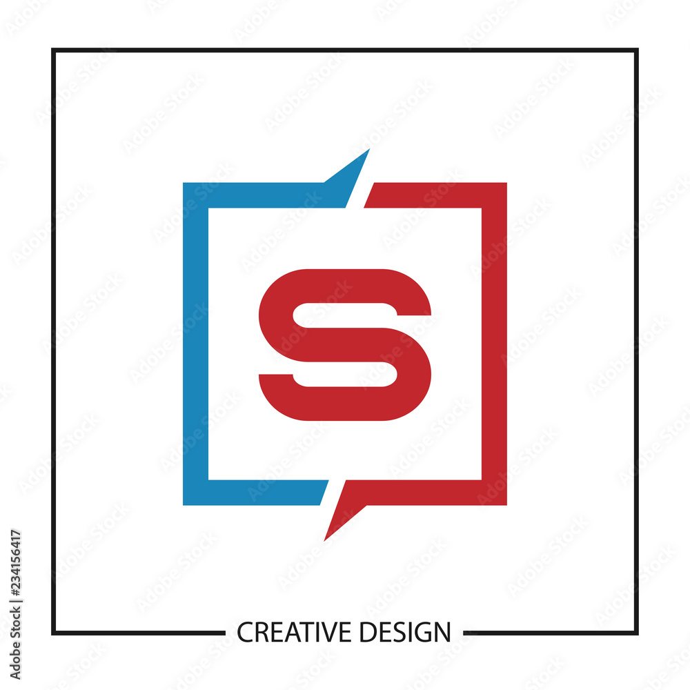 Initial Letter S Logo Template Vector Design Initial Letter S Logo Template Vector Design